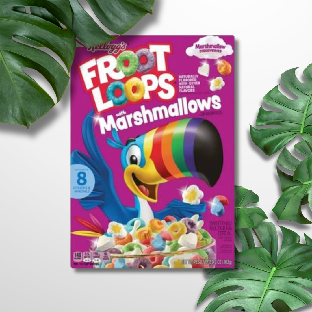 Kellogg's Froot Loops Breakfast Cereal - 263g