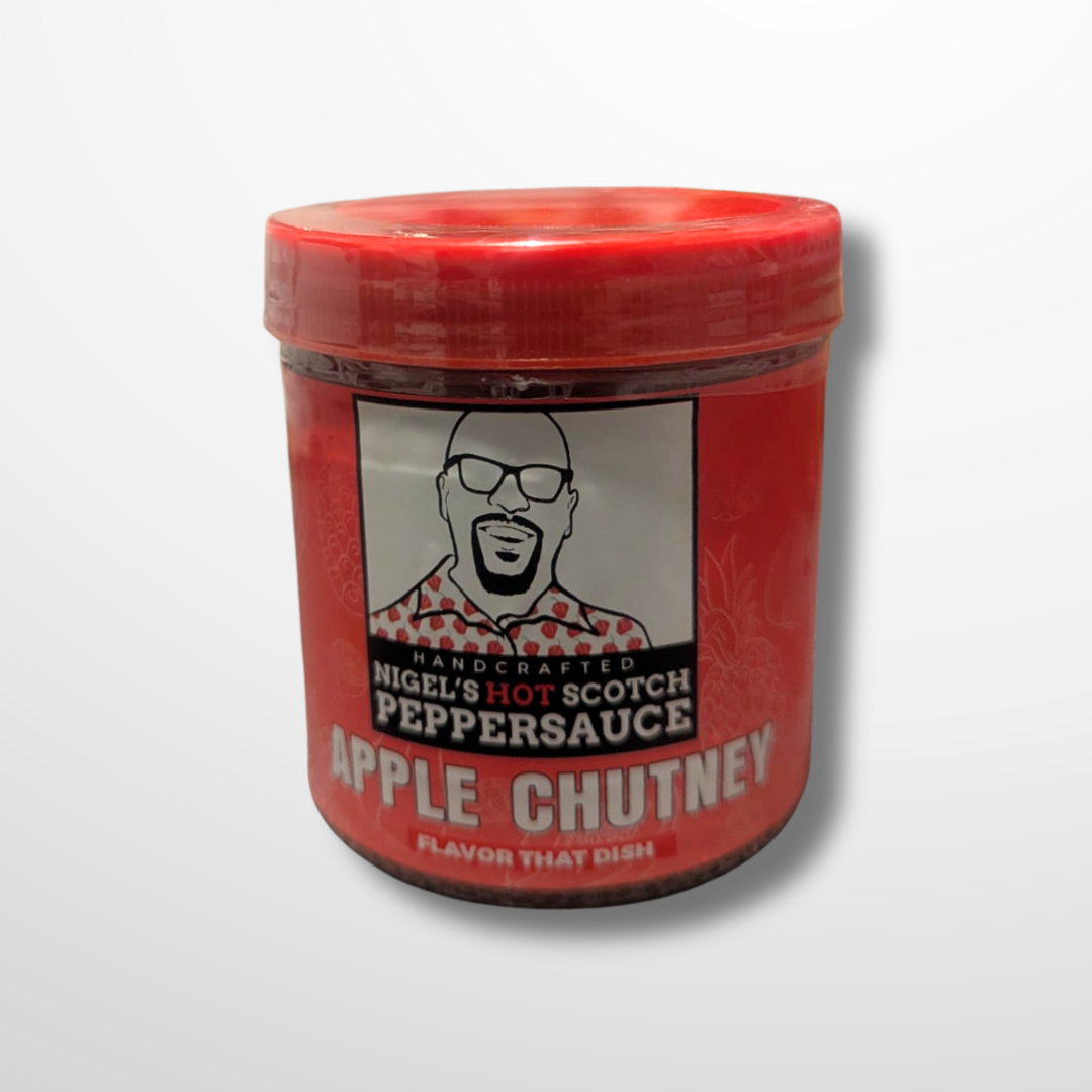 Nigel's Pepper Sauce - Papaya, Mango, Pineapple, Apple Chutney, Lime Pickle