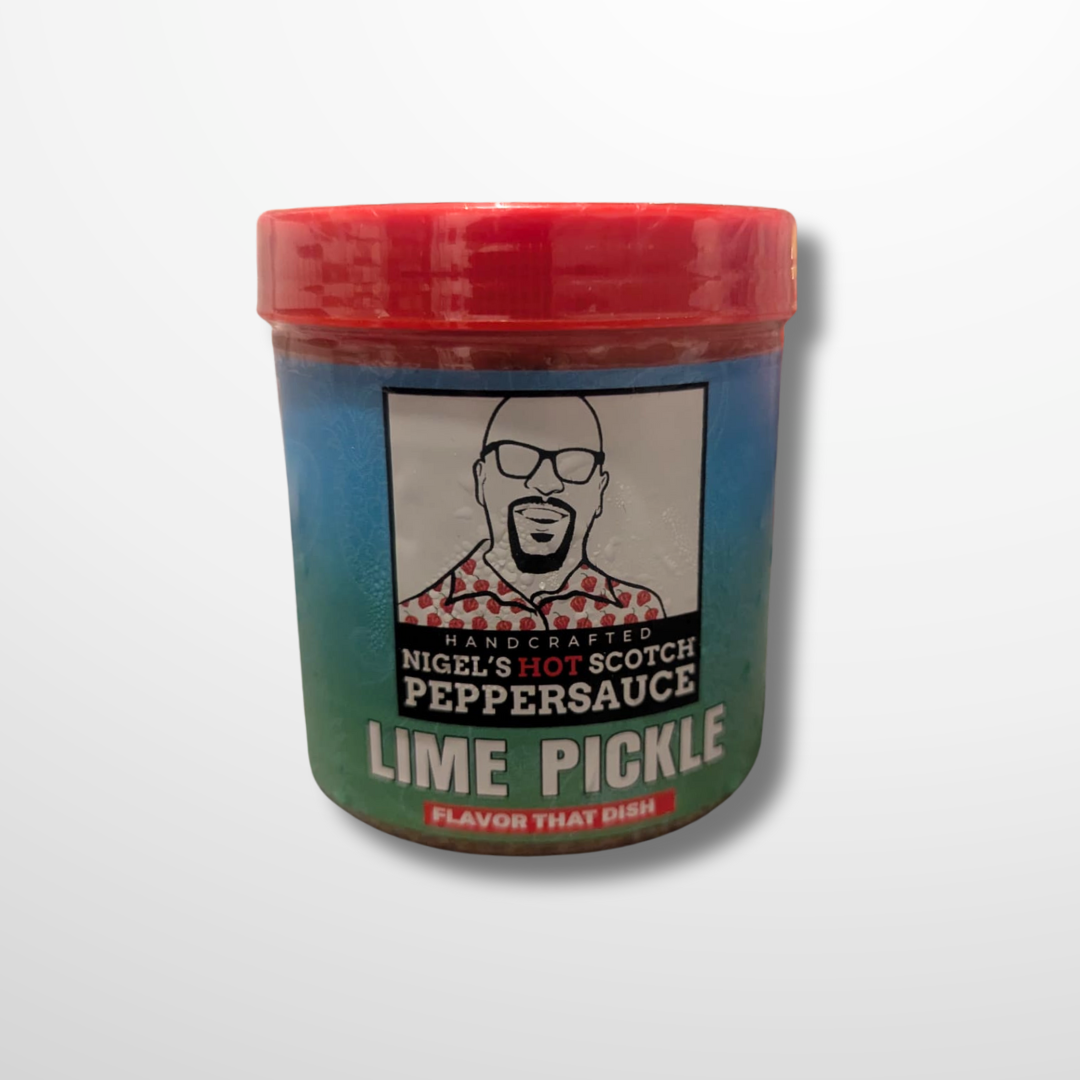 Nigel's Pepper Sauce - Papaya, Mango, Pineapple, Apple Chutney, Lime Pickle